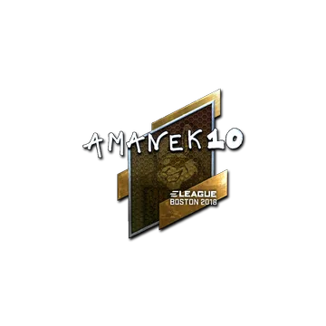 Sticker | AmaNEk (Foil) | Boston 2018