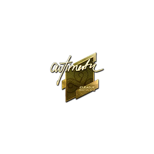 Sticker | autimatic (Gold) | Boston 2018