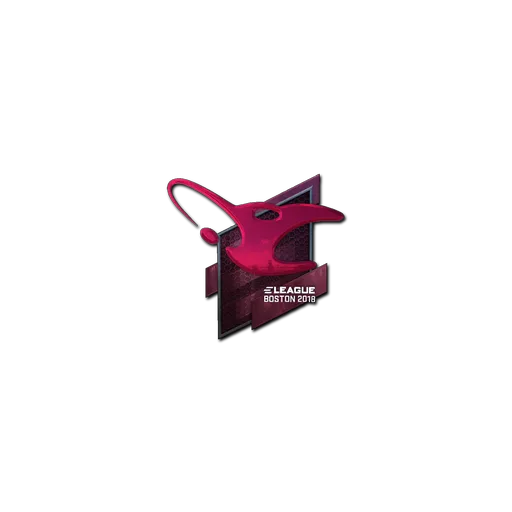 Наклейка | mousesports (металлическая) | Бостон-2018
