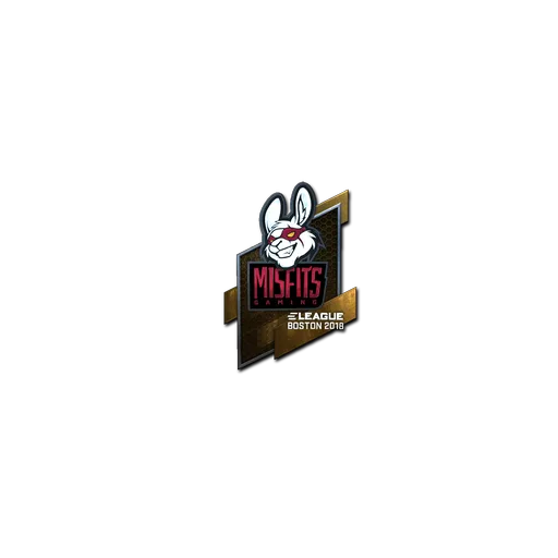 Sticker | Misfits Gaming (Foil) | Boston 2018