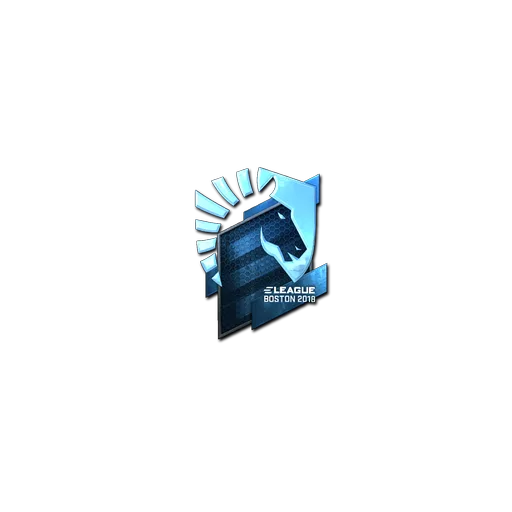 Наклейка | Team Liquid (металлическая) | Бостон-2018
