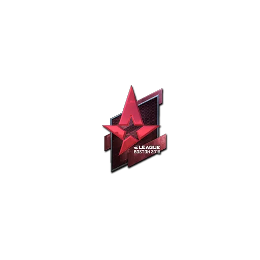 Наклейка | Astralis (металлическая) | Бостон-2018