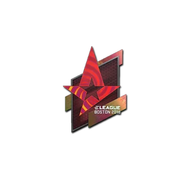 Sticker | Astralis (Holo) | Boston 2018