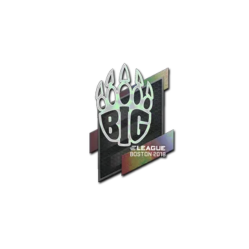 Sticker | BIG (Holo) | Boston 2018