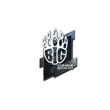 Sticker | BIG (Foil) | Boston 2018