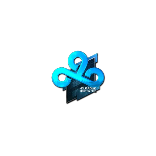 Наклейка | Cloud9 (металлическая) | Бостон-2018
