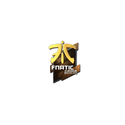 Наклейка | Fnatic (металлическая) | Бостон-2018