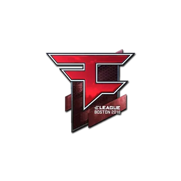 Sticker | FaZe Clan (Foil) | Boston 2018