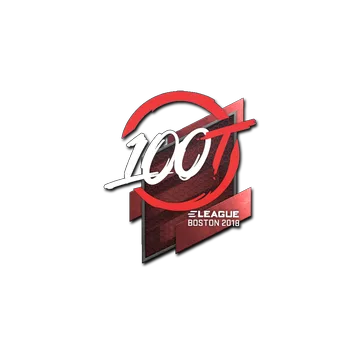 Sticker | 100 Thieves | Boston 2018