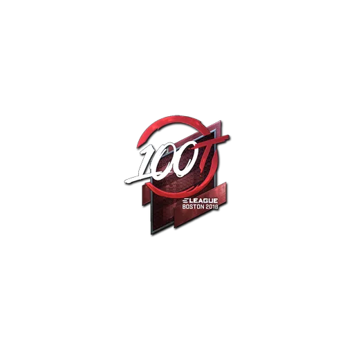 Sticker | 100 Thieves (Foil) | Boston 2018