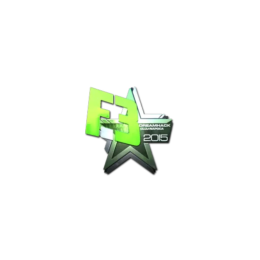 Наклейка | Flipsid3 Tactics (металлическая) | Клуж-Напока-2015