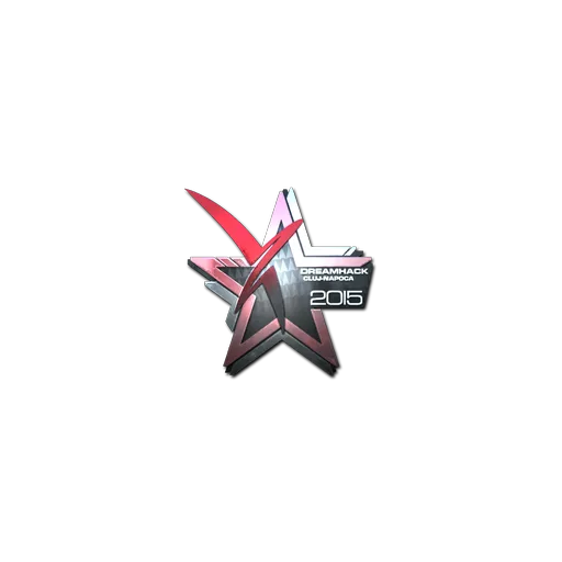 Наклейка | Vexed Gaming (металлическая) | Клуж-Напока-2015