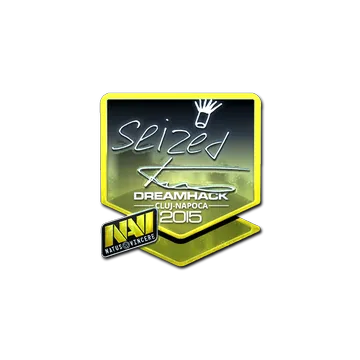 Sticker | seized (Foil) | Cluj-Napoca 2015