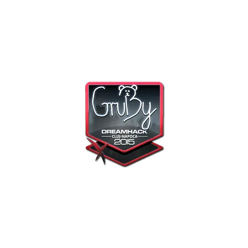Sticker | GruBy (Foil) | Cluj-Napoca 2015