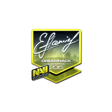 Sticker | flamie (Foil) | Cluj-Napoca 2015