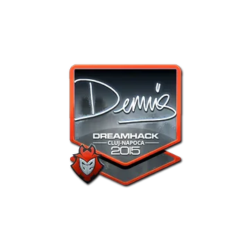 Sticker | dennis (Foil) | Cluj-Napoca 2015