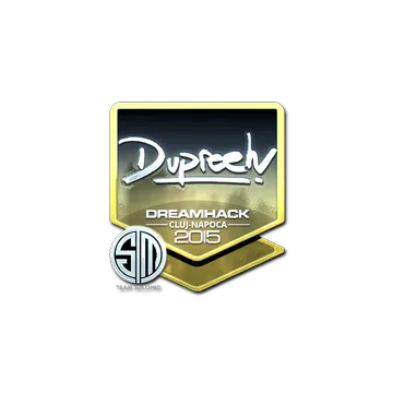 Sticker | dupreeh (Foil) | Cluj-Napoca 2015