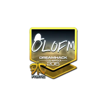 Sticker | olofmeister (Foil) | Cluj-Napoca 2015