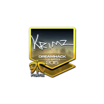 Sticker | KRIMZ (Foil) | Cluj-Napoca 2015