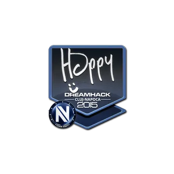Sticker | Happy | Cluj-Napoca 2015