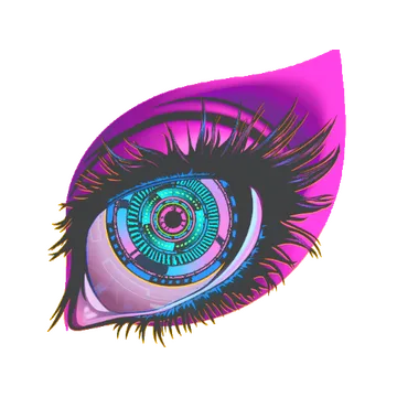 Sticker | Dystopian Gaze (Lenticular)