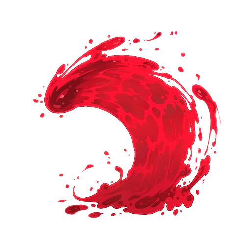Sticker | Ruby Wave (Lenticular)