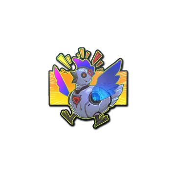 Sticker | Cyber Chicken (Holo)