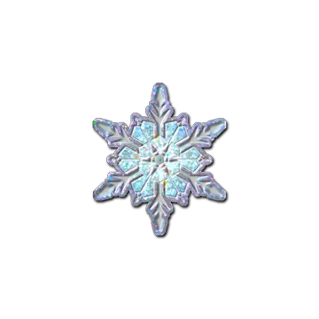 Sticker | Snowfall (Glitter)