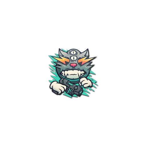 Sticker | Zap Cat