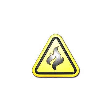 Sticker | Flammable (Foil)
