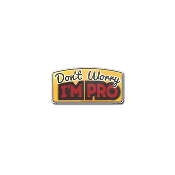 Sticker | Don't Worry, I'm Pro