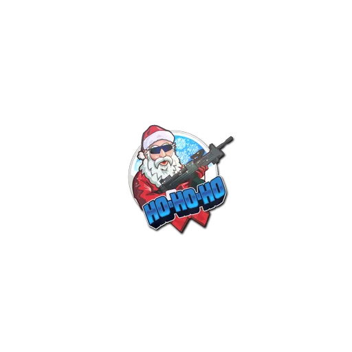 Наклейка | Хо-хо-хо