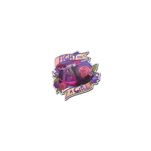 Sticker | Fight like a Girl