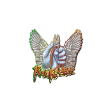 Sticker | Retake Expert (Holo)