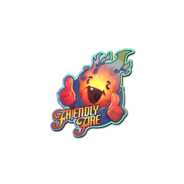 Sticker | Friendly Fire (Holo)