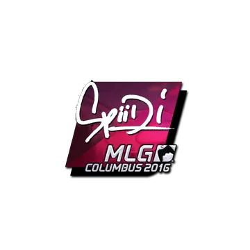 Sticker | Spiidi (Foil) | MLG Columbus 2016
