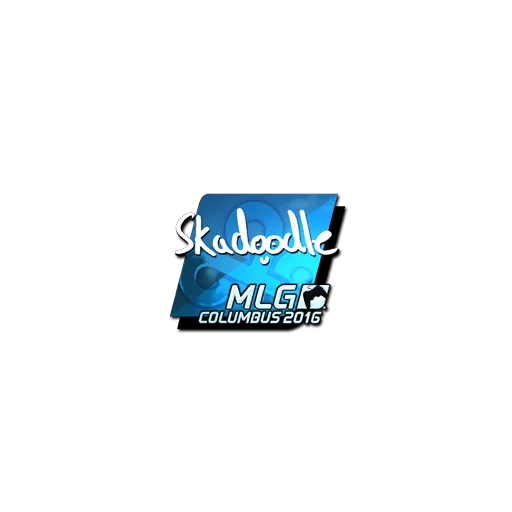 Наклейка | Skadoodle (металлическая) | Колумбус-2016