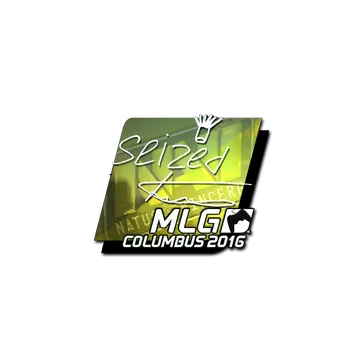 Sticker | seized (Foil) | MLG Columbus 2016