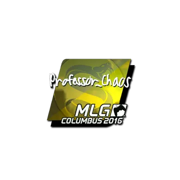 Sticker | Professor_Chaos (Foil) | MLG Columbus 2016