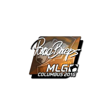 Sticker | pashaBiceps (Foil) | MLG Columbus 2016