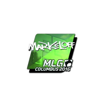 Sticker | markeloff (Foil) | MLG Columbus 2016