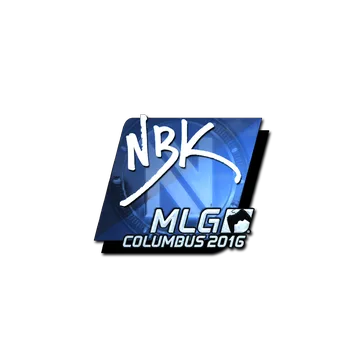 Sticker | NBK- (Foil) | MLG Columbus 2016
