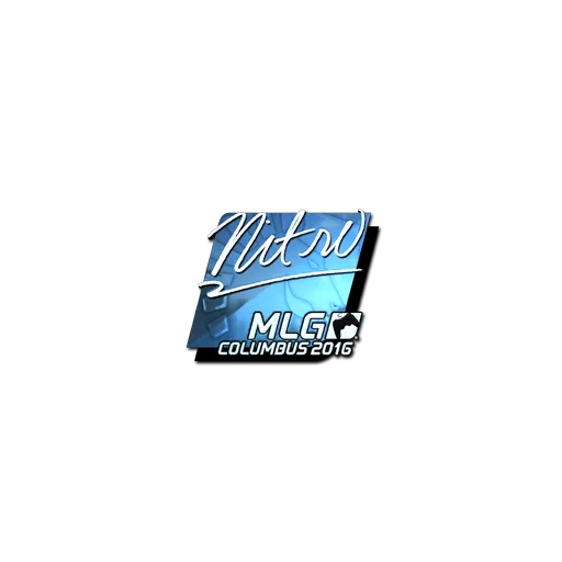Sticker | nitr0 (Foil) | MLG Columbus 2016