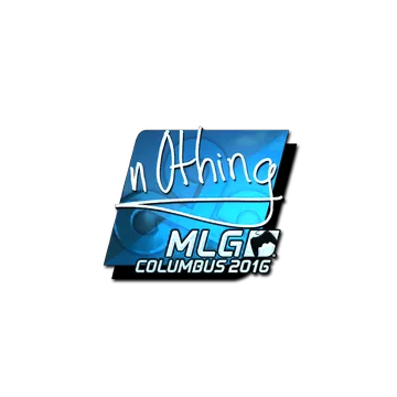 Sticker | n0thing (Foil) | MLG Columbus 2016