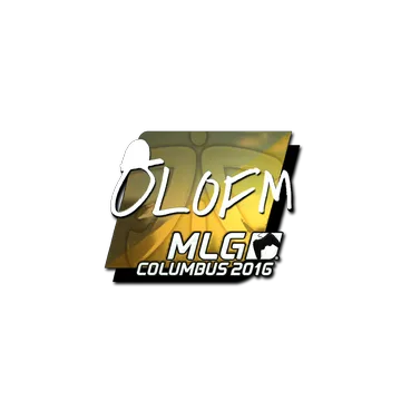 Sticker | olofmeister (Foil) | MLG Columbus 2016