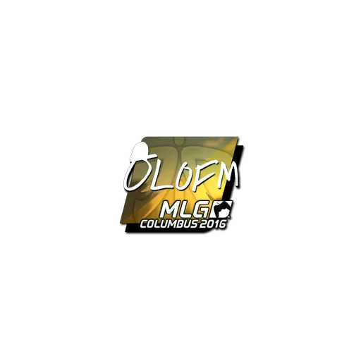 Sticker | olofmeister (Foil) | MLG Columbus 2016