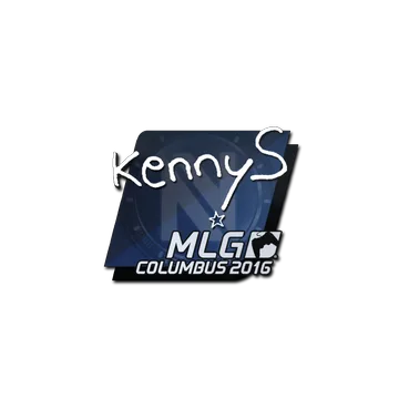 Наклейка | kennyS | Колумбус-2016