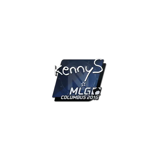 Наклейка | kennyS | Колумбус-2016