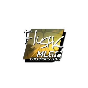 Sticker | flusha (Foil) | MLG Columbus 2016