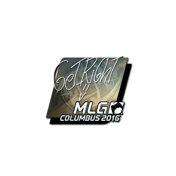Sticker | GeT_RiGhT (Foil) | MLG Columbus 2016